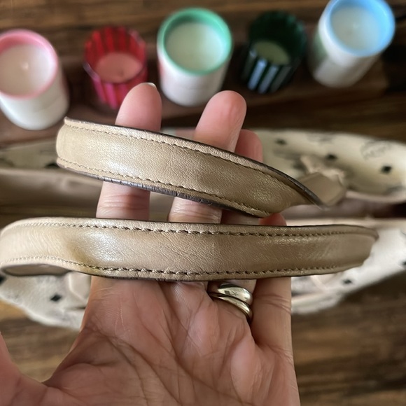 MCM Visetos in Beige and Pink Women's Tote Bag - Picture 5 of 12